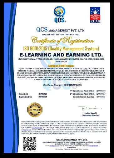 ISO Certified institute